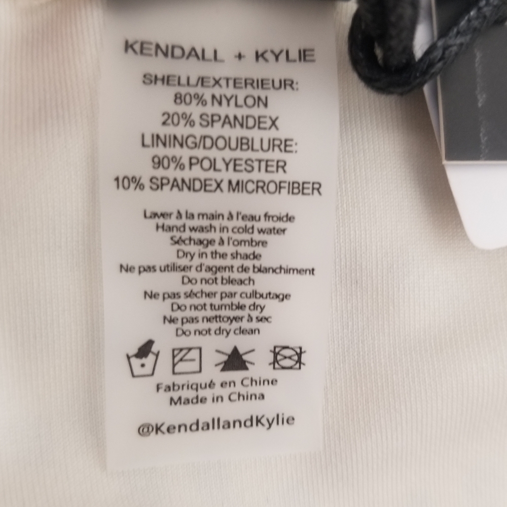 Kendal + Kylie Animal Dot Knotted Bikini Bottom Sz XL NWT - Picture 11 of 11
